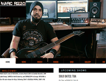 Tablet Screenshot of marcrizzo.net